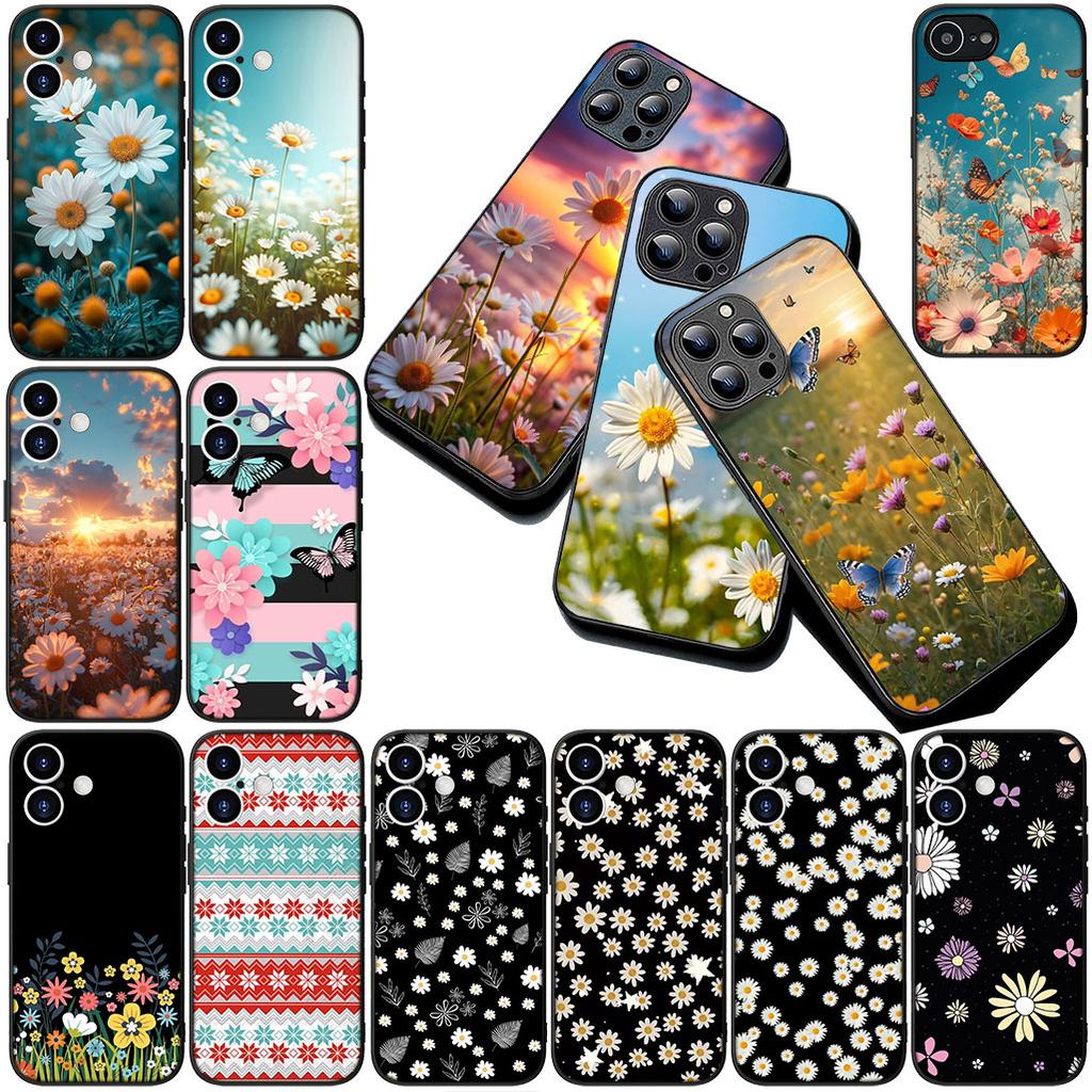Casing for Xiaomi Redmi 15 15C A3 A4 A5 9A 9C NFC Note 9 8  Pro Phone Cover Protective Case Fresh Little Daisy Flower Wallpaper