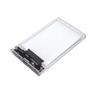 2.5-Inch SATA HDD/SSD Enclosure with Transparent Design, Universal USB 2.0 External Conversion Kit