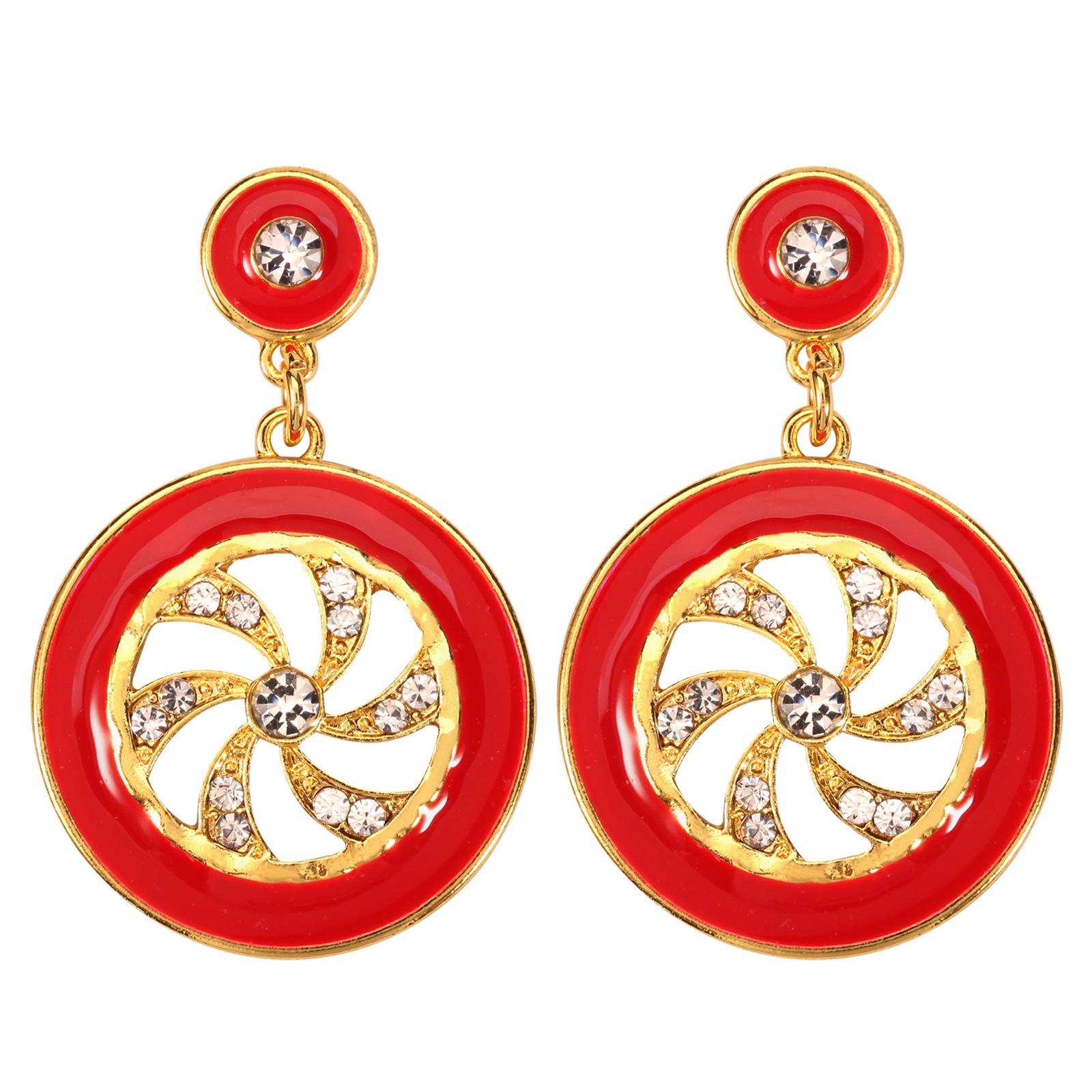 Праздничные рождественские серьги: Рога, Леденец, Снеговик, Звезда, Елка