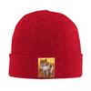 Brightheart Warrior Cats Thunderclan Lostface Cloudtail Brightpaw Warm Knitted Cap Bonnet Hat Autumn Winter Beanies Hats