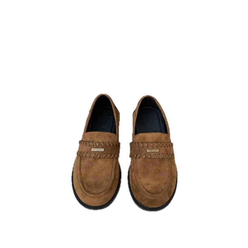 Small leather shoes women's 2025 autumn new women's shoes soft-soled British style loafers versatile jk single shoes