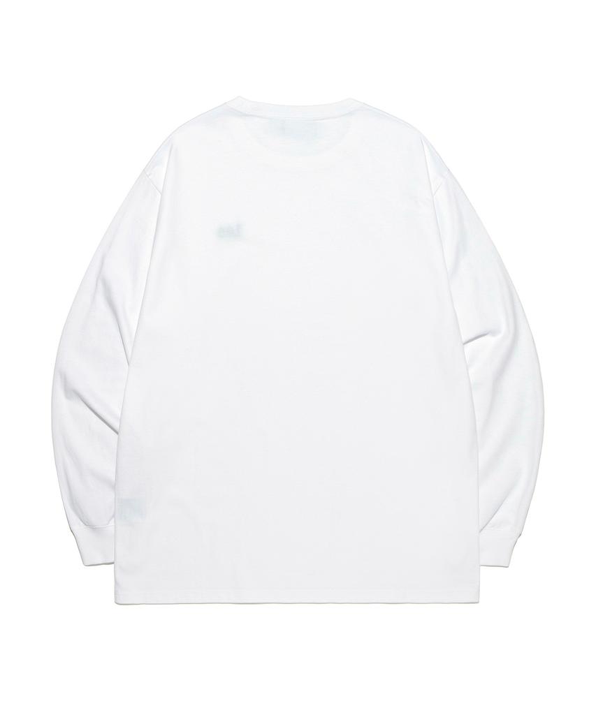 LEE Small Twitch Logo Long Sleeve T-Shirt White