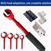 Multiple Specification 4 In 1 Door Hinge Wrench Tool for Quick and Accurate Adjustments with Heavy Duty Construction