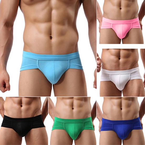 Men's Sexy Trunks Underwear Boxer Briefs Shorts Bulge Pouch Comfy Soft Underpants