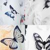 18 st/set DIY 3D Butterfly Wall Stickers Art Decal PVC Fjärilar Heminredning