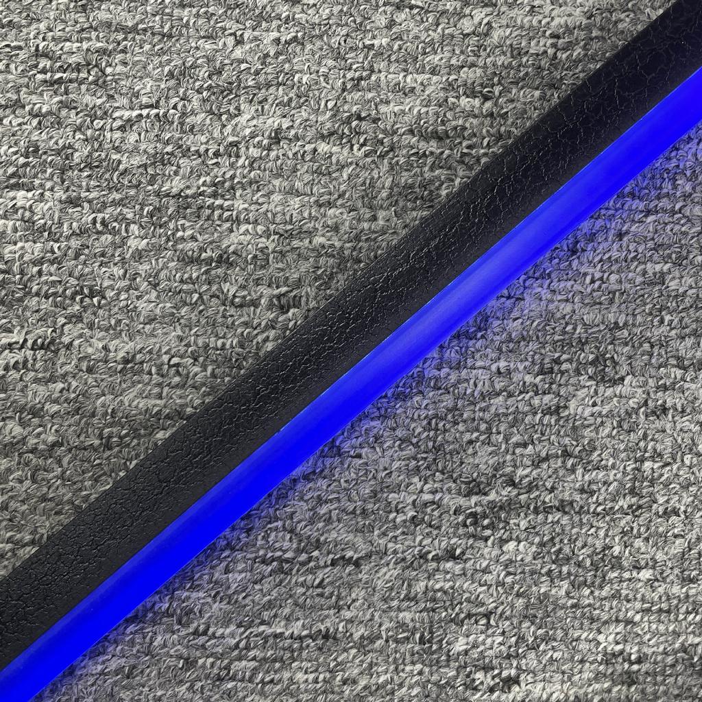 Cyberpunk Glowing Knife LED Dao Tang Horizontal Sword Wooden Sword Tassel Ancient Style Sword with Sheath Anime Cos Props Toy Knife