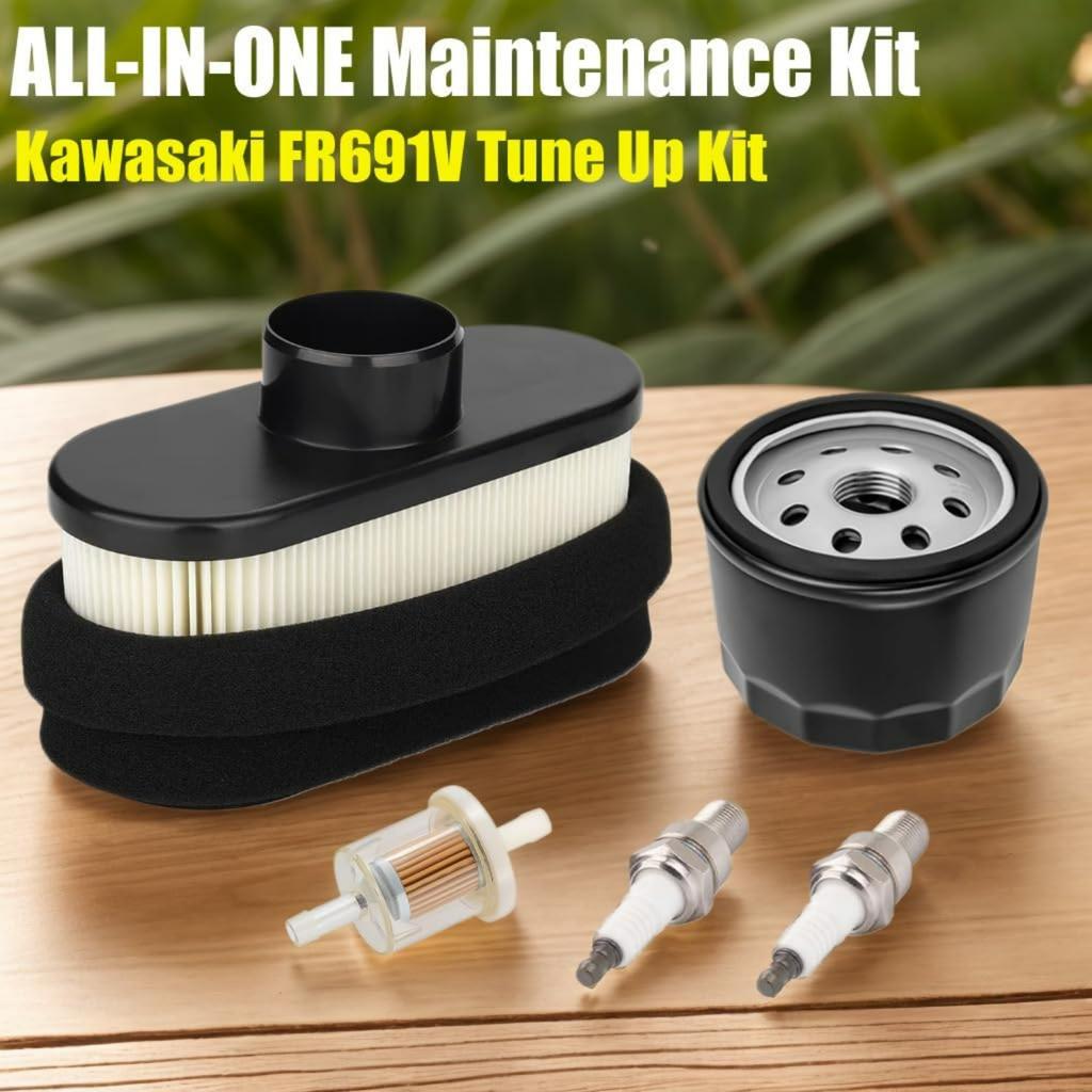 Stroke Engine Lawn Mower 11013-7047 Air Filter FR691V Oil Change Kit AM125424 492932 49065-7007 Oil Filter
