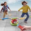 Jucărie 3 în 1 pentru Copii Jump And Toss Gărgăriță Lansator de Rachete Multifuncțional Joc Sportiv Joc de Divertisment Jucărie Educațională de Exterior Cadouri