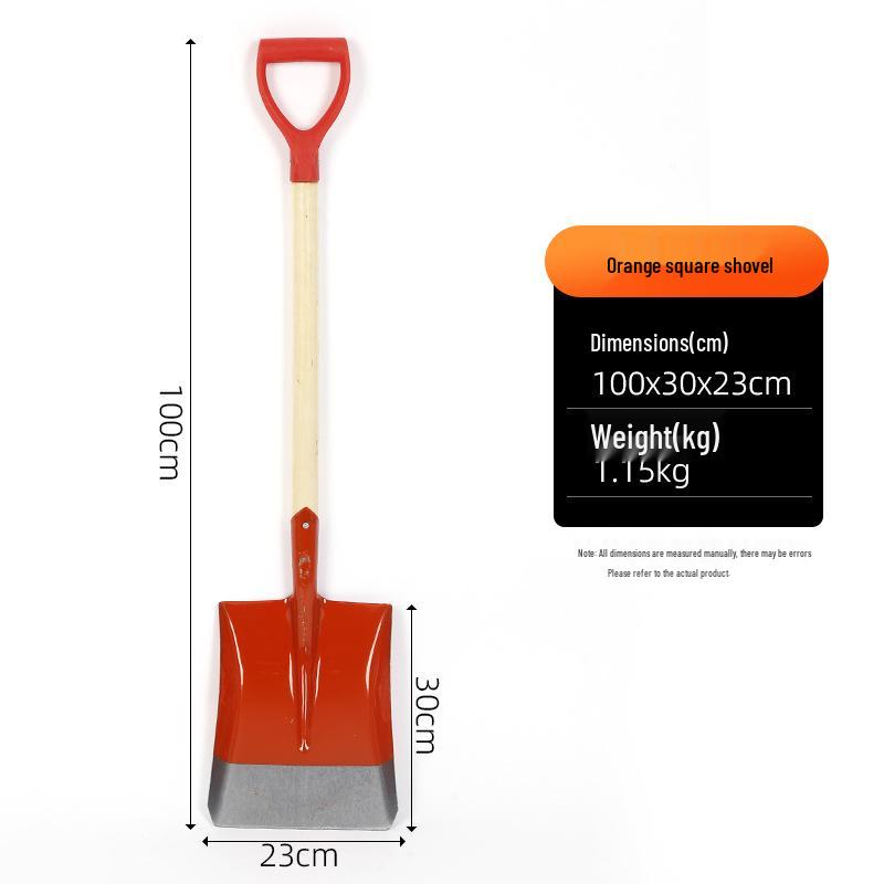 Fire Shovel & Spade for Emergency Rescue, Outdoor Digging, Soil Filling, and Disaster Relief