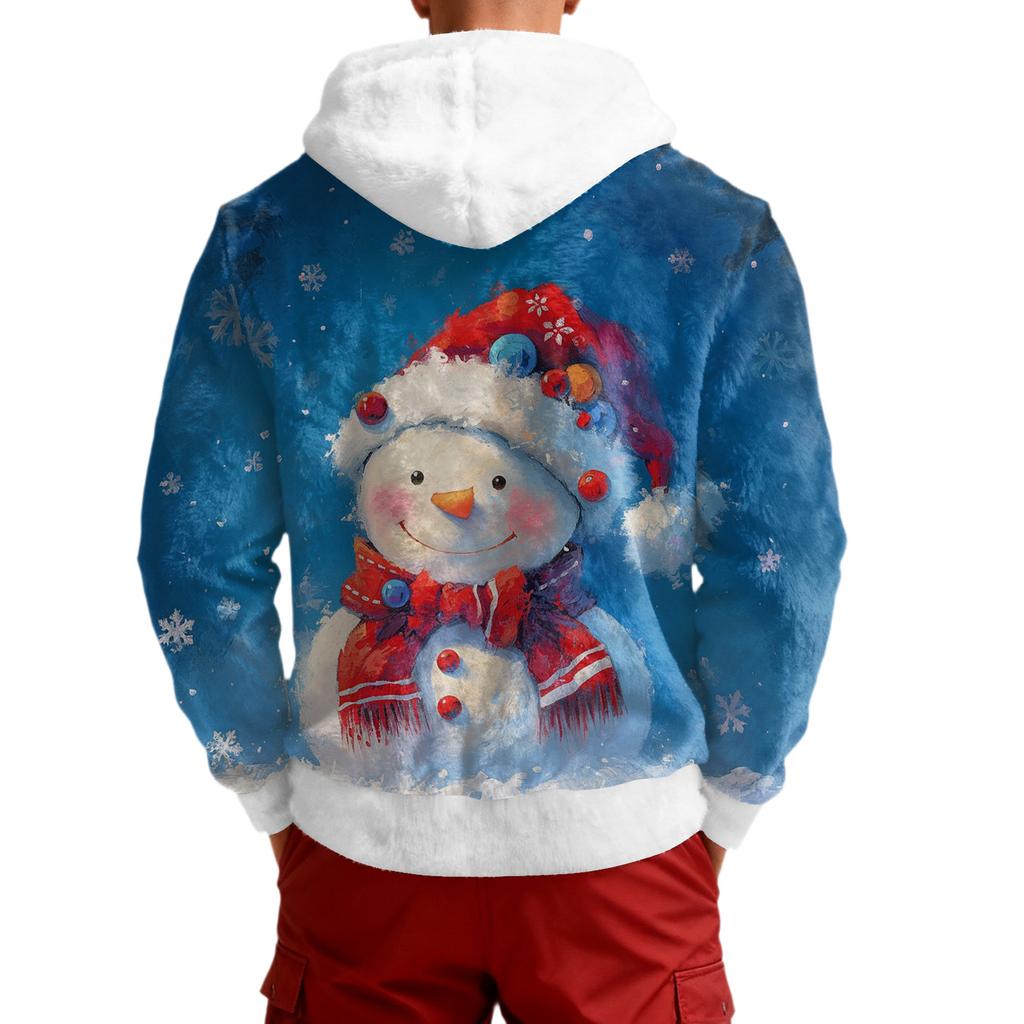 Men's  Leisure  Fashion  Half  Zipper  Hooded  Hood  Long  Sleeves  Hoodie