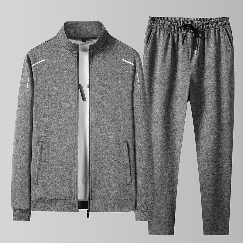 2024 Men's Plus Velvet Hoodie Set