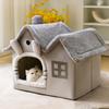 Bed with Removable Cushion - Perfect for Small to Large Dogs