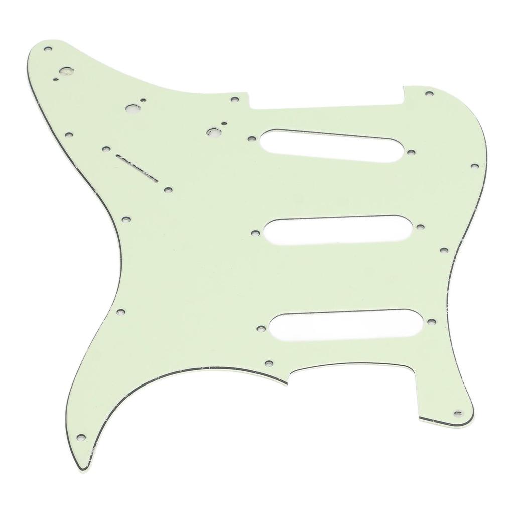 Electric Guitar Pick Guard 3 Layers 11 Holes PVC Pick Guard Scratch Plate for ST Guitar