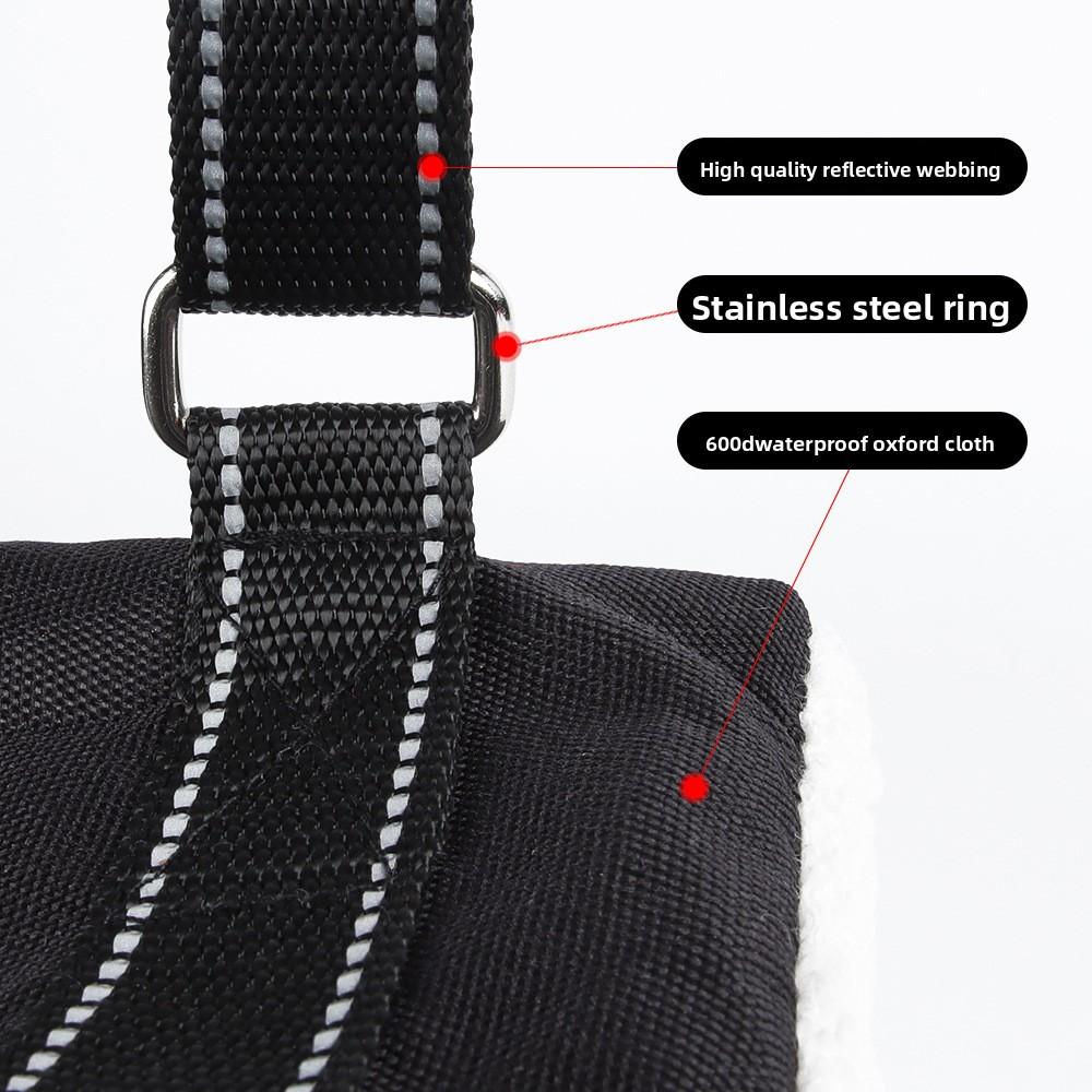 Dog-assisted Pet Rehabilitation Chest and Back Adjustable Reflective Leash Dog Chest and Back