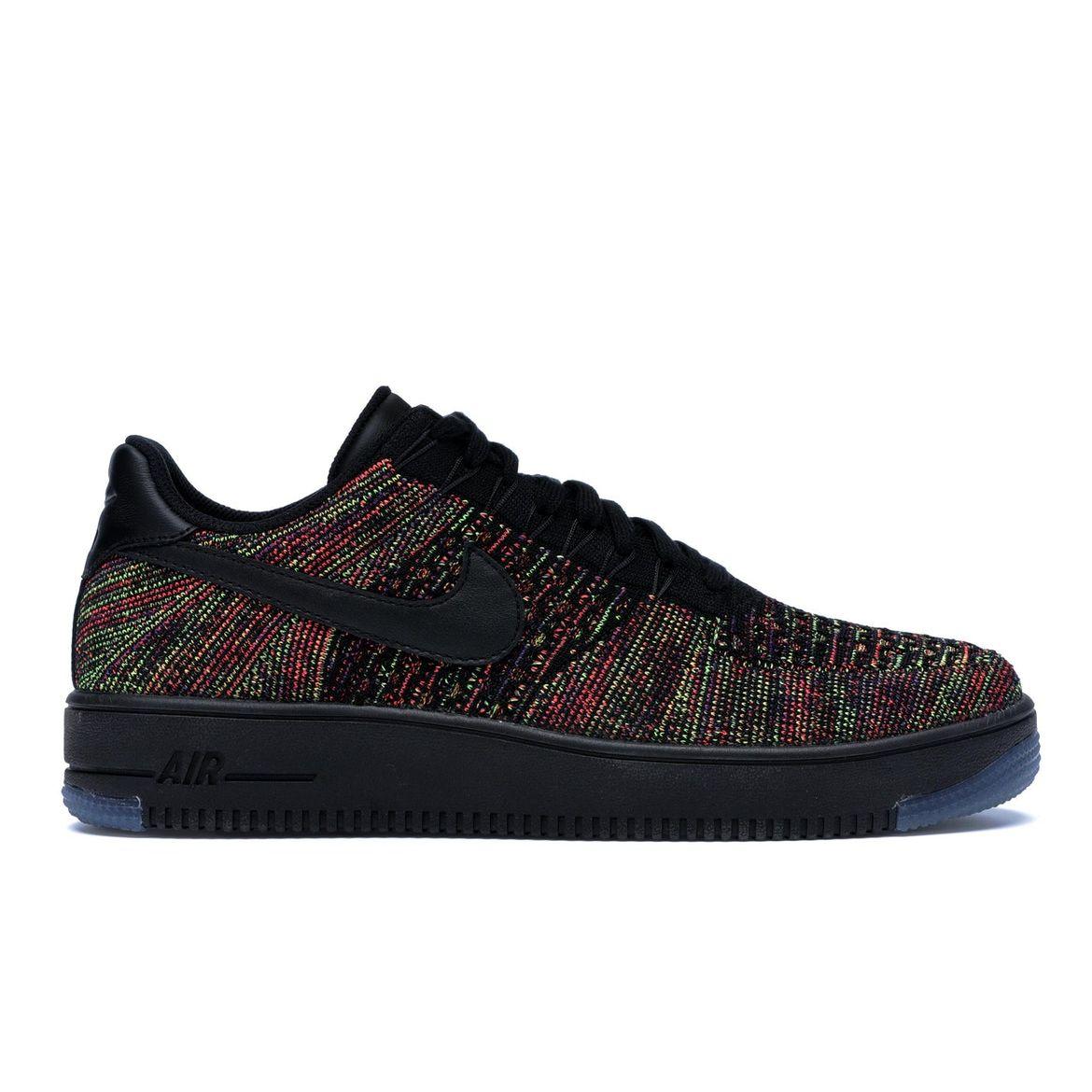 

Мужские кроссовки Nike Air Force 1 Ultra Flyknit Low Multi-Color Black Black-Bright-Crimson-Court Purple 817419-001