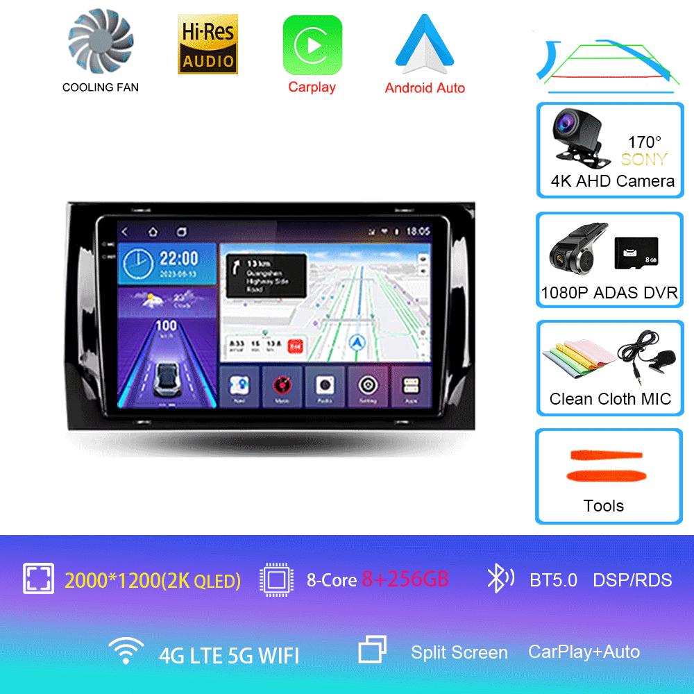 Car Radio Android 14 Carplay Auto For Skoda Kodiaq 2016 - 2021 Karoq NU7 2017 - 2021 Multimedia GSP 2Din Video DVD Player Stereo