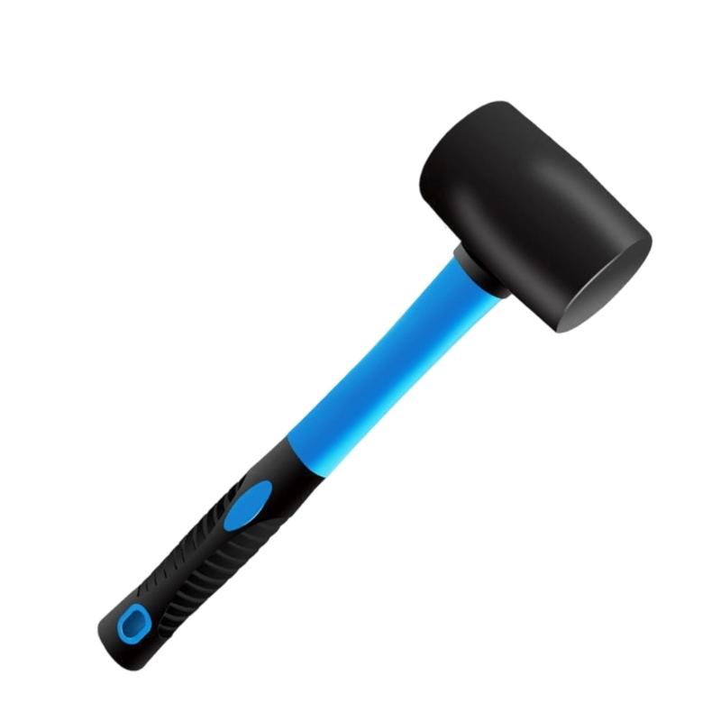 Kompaktierte Gummihammer-Schlägel mit Stoßdämpfung für Heimwerkerprojekte