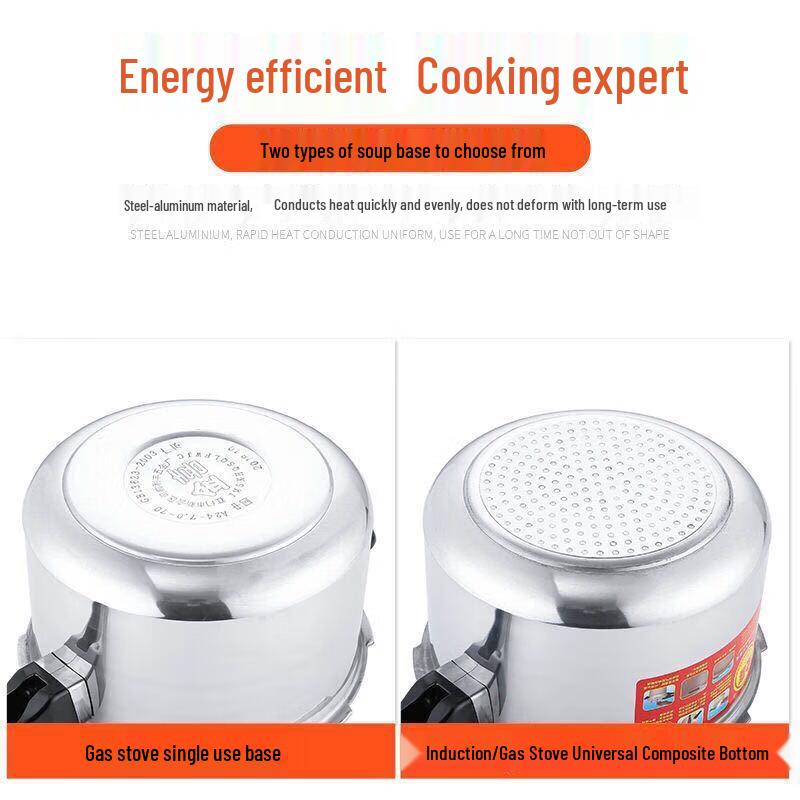 Supor 304 Stainless Steel Pressure Cooker