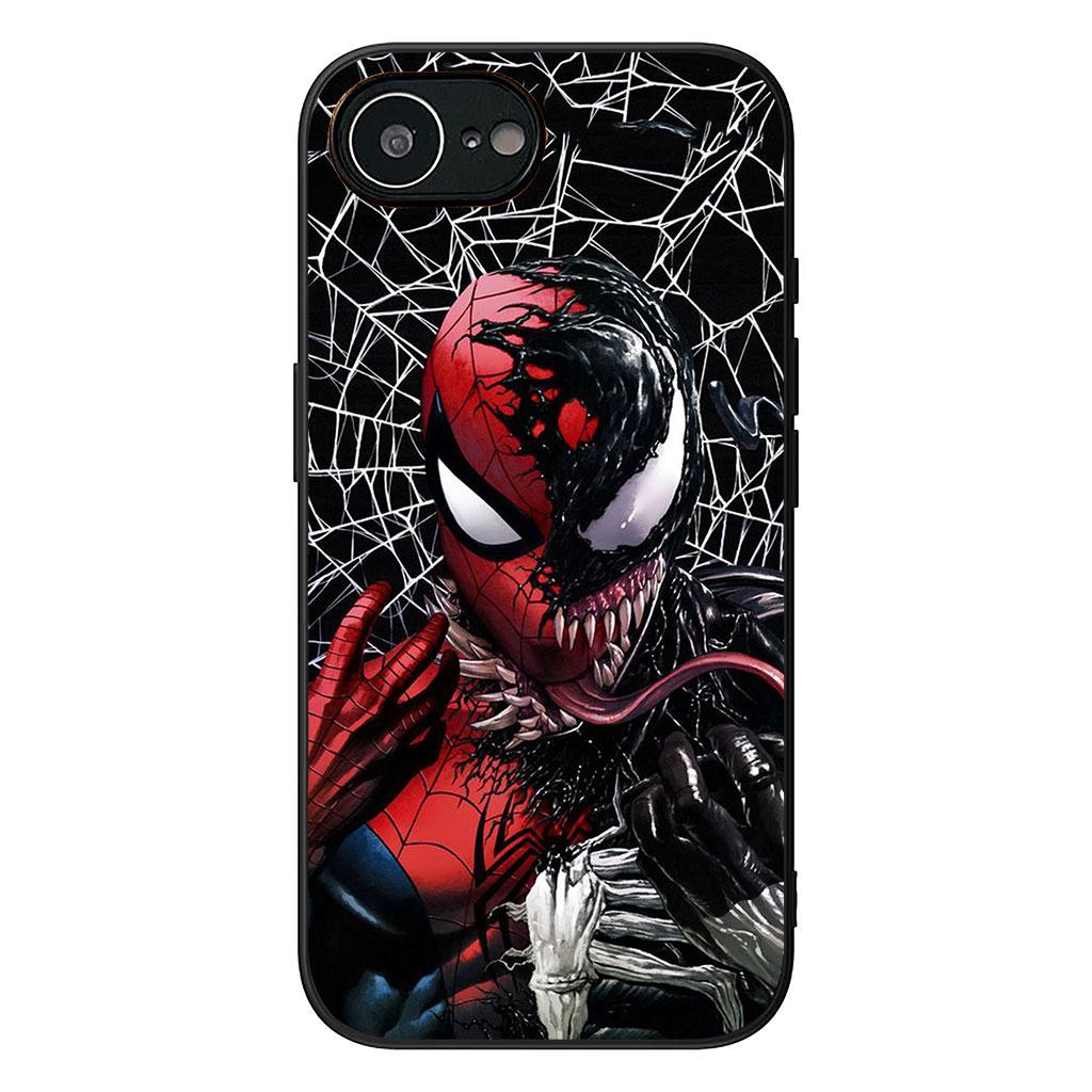 Spider Man Marvel Venom Spiderman Case for Motorola Moto G54 G05 G24 G45 G55 G75 G85 G15 G57 G86 Power Edge 50 30 Fusion neo Pro