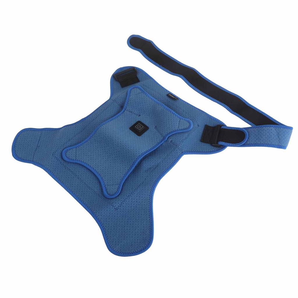 New Electric Shoulder Support Shawl Blue Heating Shoulders Breathable Punching Large Size