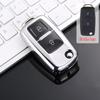 2 Button Car Key Case Cover Shell Fob For Vw Volkswagen Mk4 Bora Golf 4 5 6 Jetta Passat Polo Bora Touran Skoda Seat Accessories
