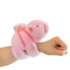 Simulation Plush Doll Slap Bracelet Pink Capybara Capybara Plush Wrist Band  Birthday Gift