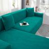 Waterproof Sofa Cover Jacquard Solid Color Sofa Slipcover Living Room Stretch All -Inclusive Sofa Cover Without Armrests