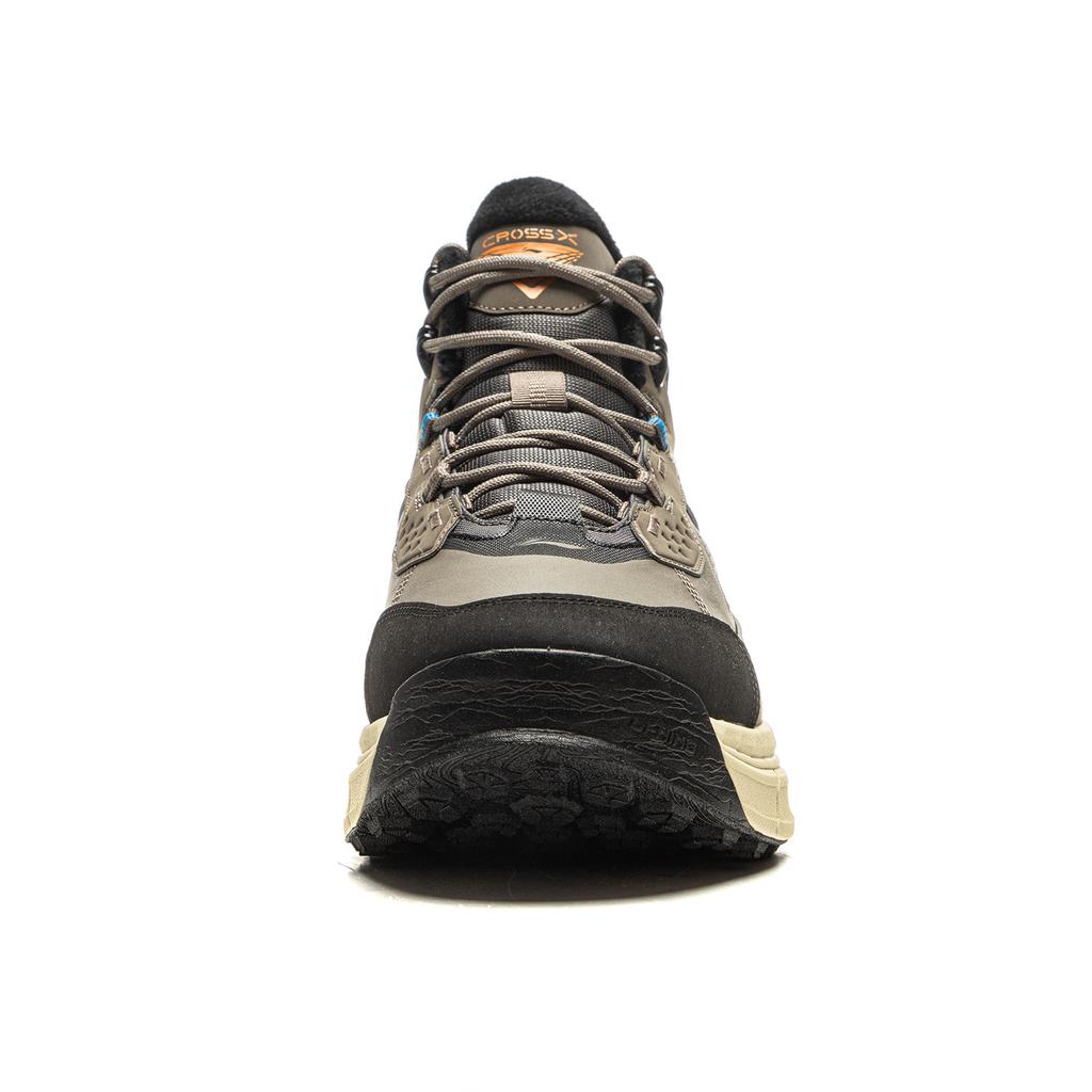 Li Ning Star Path 2 Cushioning Slip Resistant Abrasion Resistant Rebound Mid top Casual Shoes Unisex Umber AGLV079-3