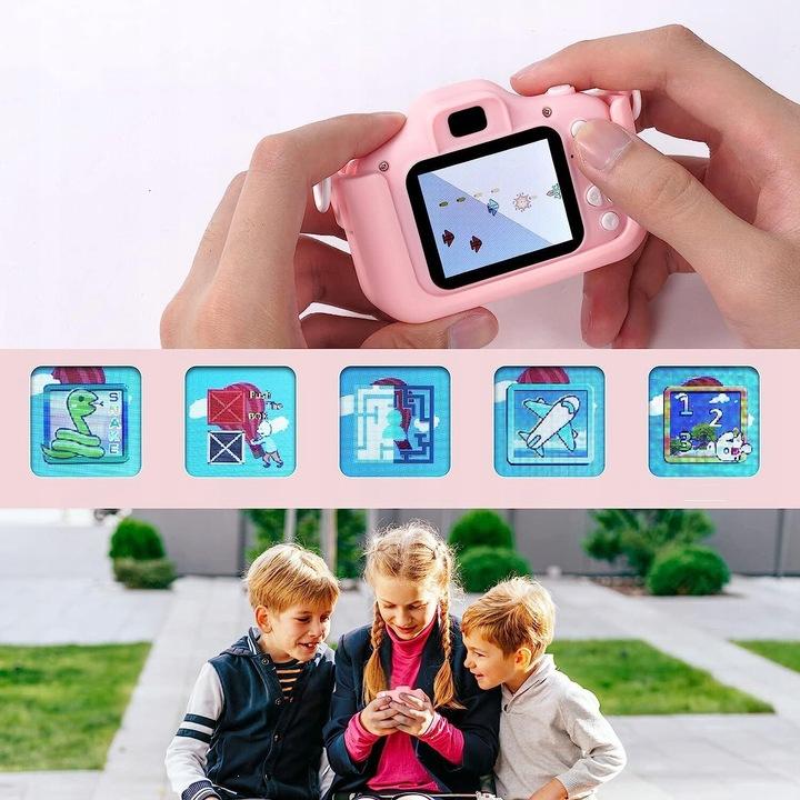 Kamera Cyfrowa Fotograficzny Zabawka Dla Dzieci, Z Karta 32 Gb I Czytnik