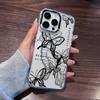 Fashion Butterfly Phone Case for Apple iPhone 17 Air 16 16e 15 14 13 12 11 Pro Max X Xs XR 8 Plus Luxury Clear Cover