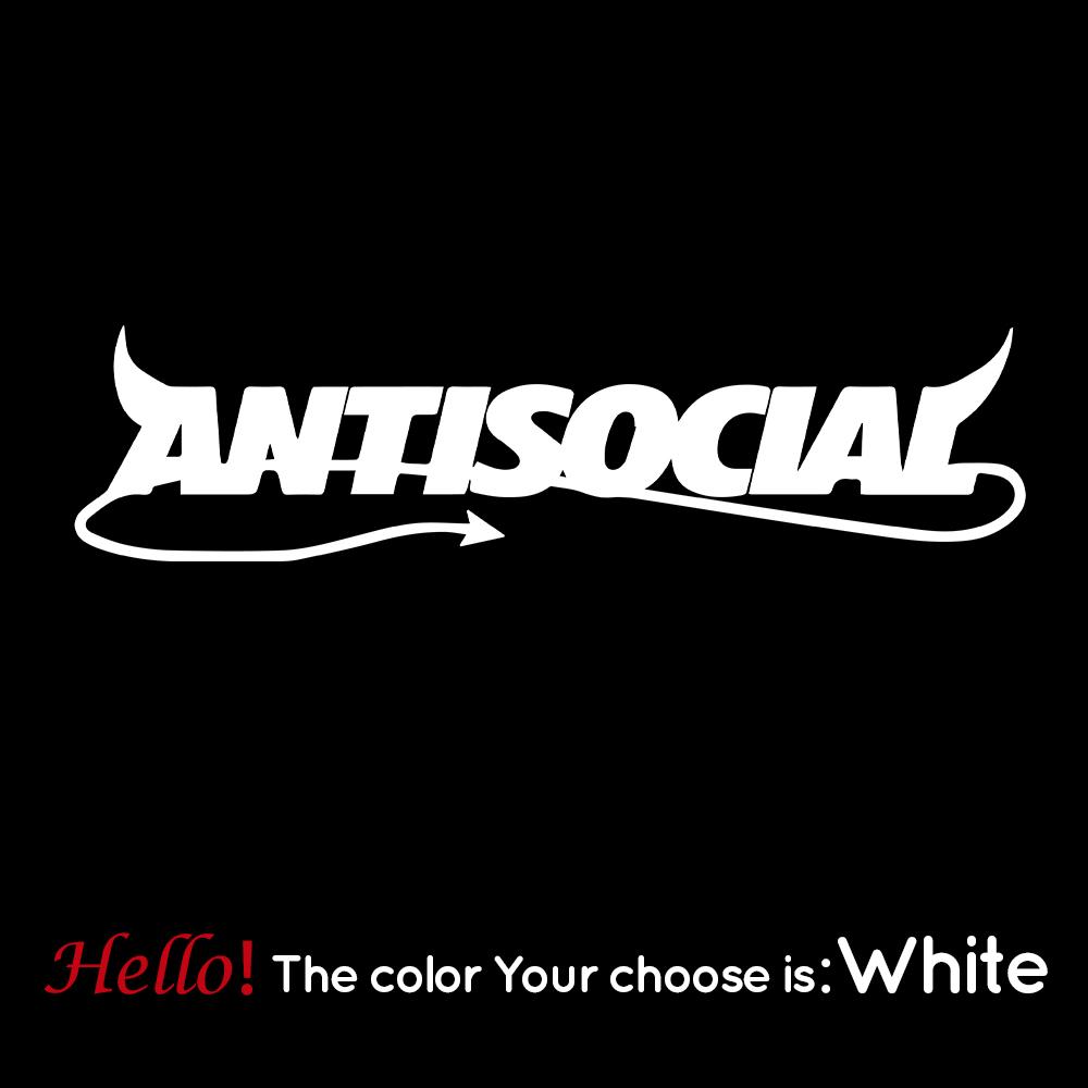 Cartoon Antisocial Auto Stickers On The Car Car Body Doorhandle Sticker Door Handle Decal