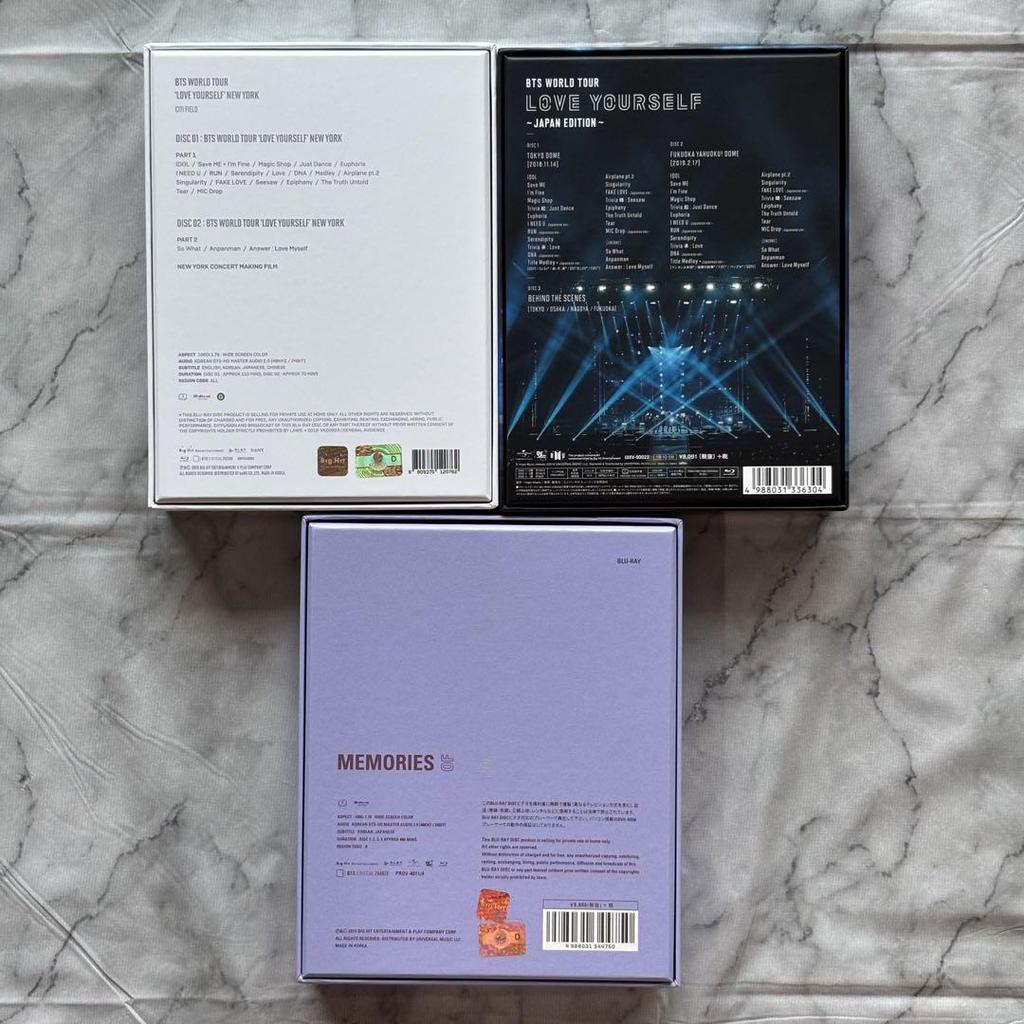 [USED] BTS Blu-ray bundle sale