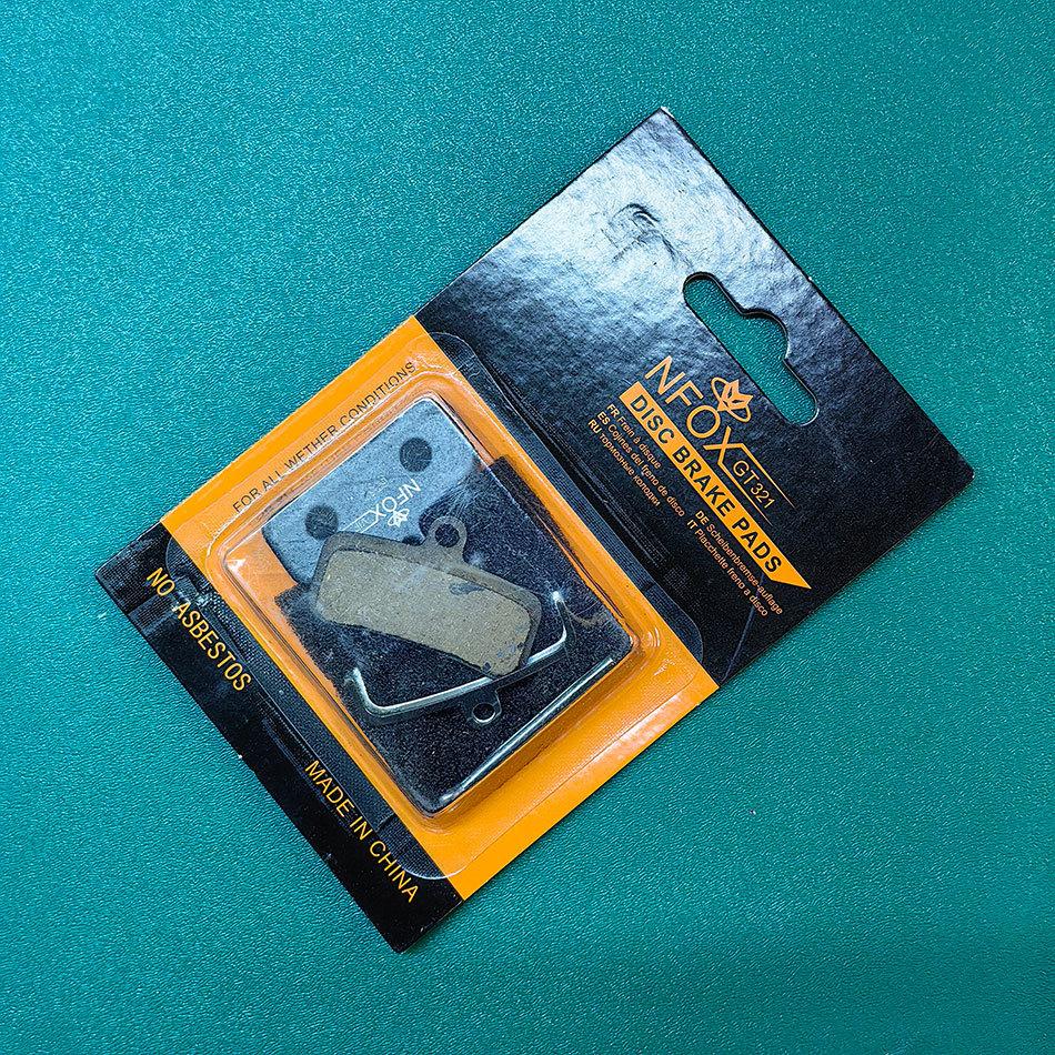 

Card-mounted, four-piston brake pads Mountain electric bicycle oil brake disc brake leather brake block to make pads