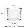 Set Sake Giapponese Vetro Martellato Scatola Regalo Uso Domestico Bottiglia per Sake Caraffa per Vino