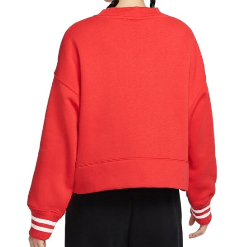 Nike Sportswear Comfortable Fashion Versatile Long Sleeve Jacket Women Jacket Red HJ0947657