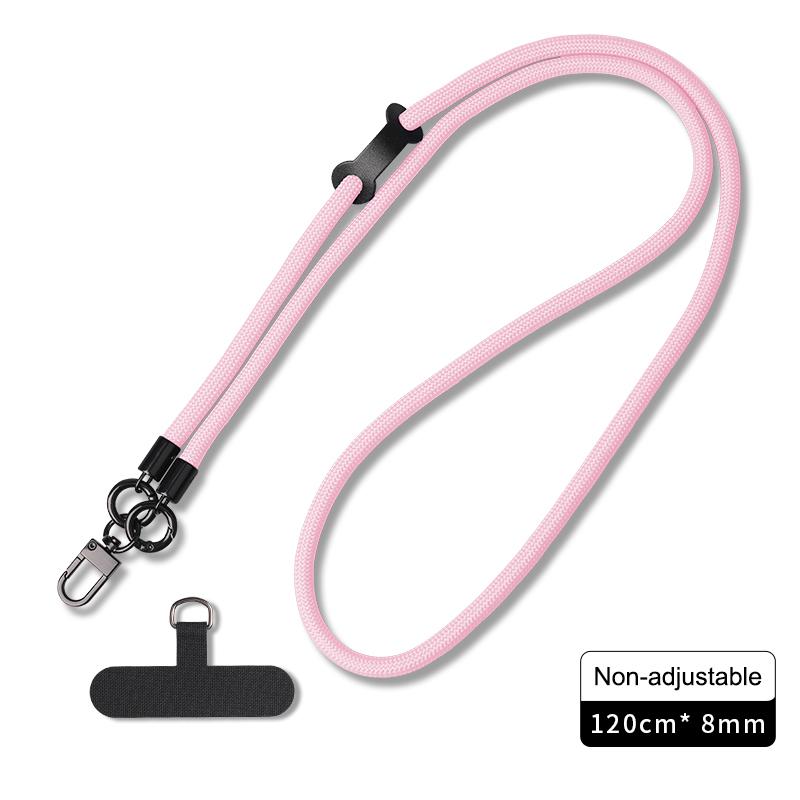 Univerzální šňůrka na telefon proti ztrátě, odnímatelná barevná šňůrka na krk, bezpečnostní poutko na telefon, kroužek na klíče, řetízek, lano s kartou