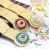 Gold Color Crystal Metal Belt for Women Waistband Wedding Jewelry Robe Waist Chain 2023