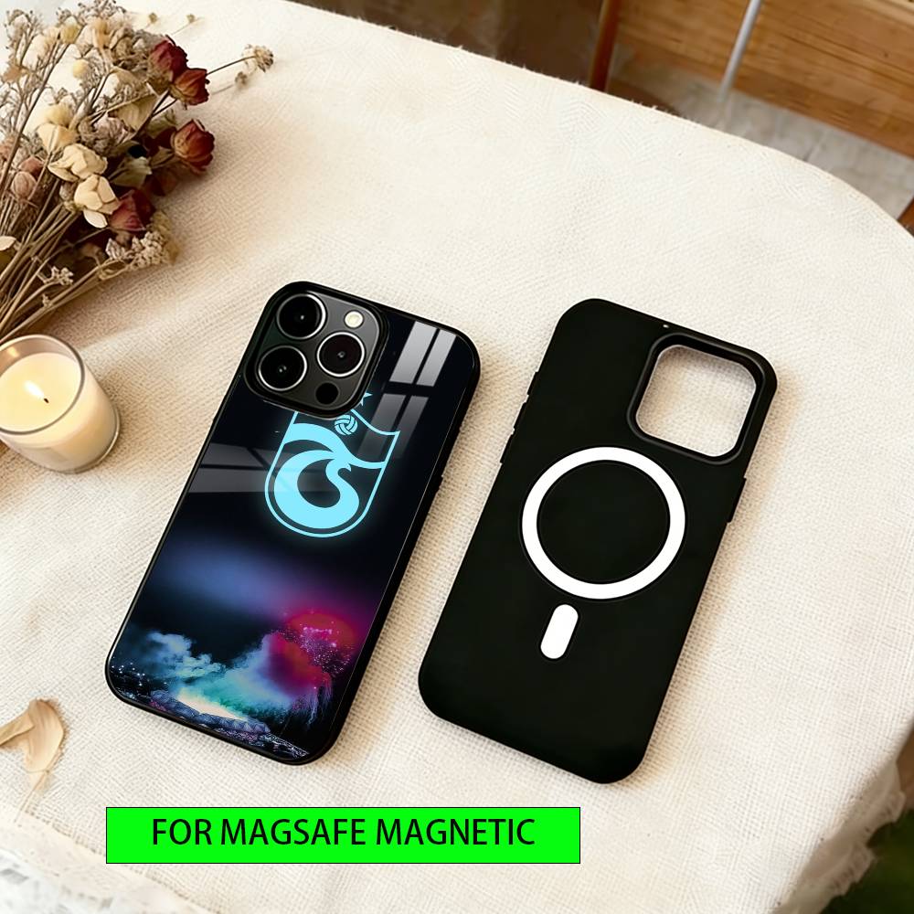 

T-Trabzonspor Phone Case For iPhone17,16,15,14,13,12,11 Plus,Pro Magnetic with Magsafe Wireless Charging iPhone17