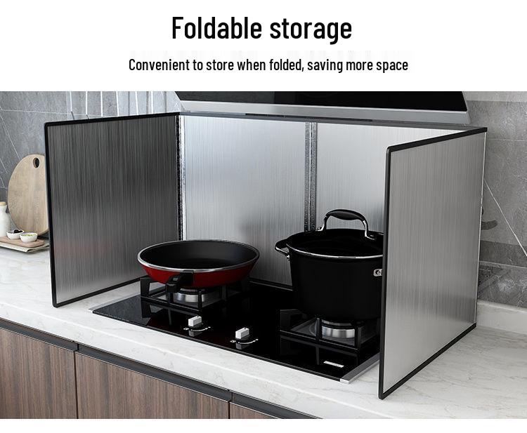 Heat-Resistant Stainless Steel Oil Splatter Guard for Stovetop Cooking