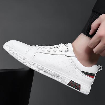 Herren Freizeitschuhe 2025 Sommer Koreanische Version Trendige Sportliche Weiße Schuhe Herren Atmungsaktiv Weichsohlige Weichgesichtige Rutschfeste Board-Schuhe Herren