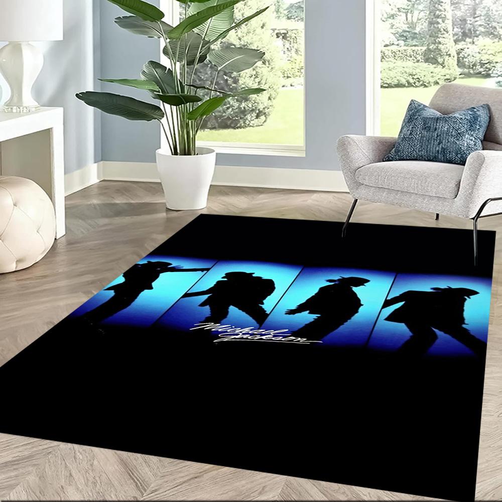 Michael Jackson 68 Area Rug Suitable for Decorate room Hallway Kitchen Entryway Antislip Carpet Anime Office Decor Wedding Party Gift