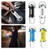 Portable Waist Hanging Keychain, Mini Waterproof Emergency Floodlight with USB Charging & Strong Light
