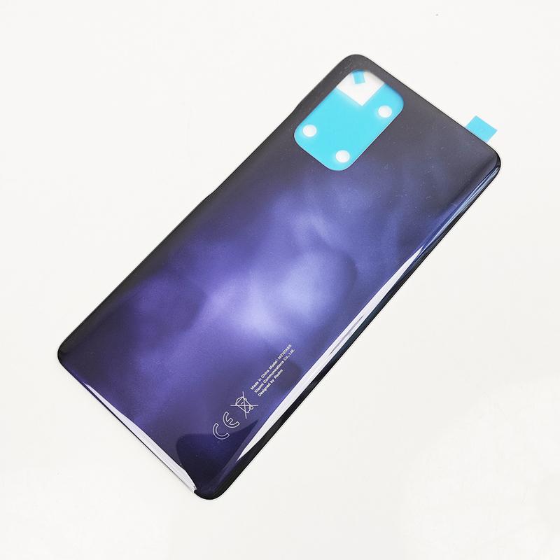 Задняя крышка (стекло) A+ для Xiaomi Redmi Note 10 Pro, Задняя крышка-дверца аккумулятора, Задний корпус Note10 Pro фиолетовый