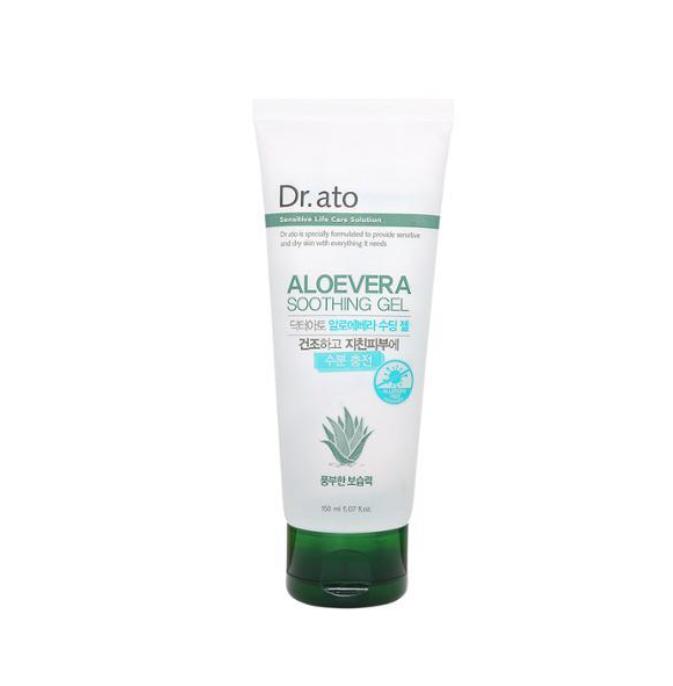 Dr.ATO Aloe Vera Soothing Gel – 150ml | Korean Gentle Hydration for Sensitive Skin