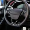 Capac Panou Volan pentru Ford Fiesta MK8 2017-2025 pentru Ford Focus MK4 2019-2025 Cadru Ornament Butoane Control Volan Auto ABS
