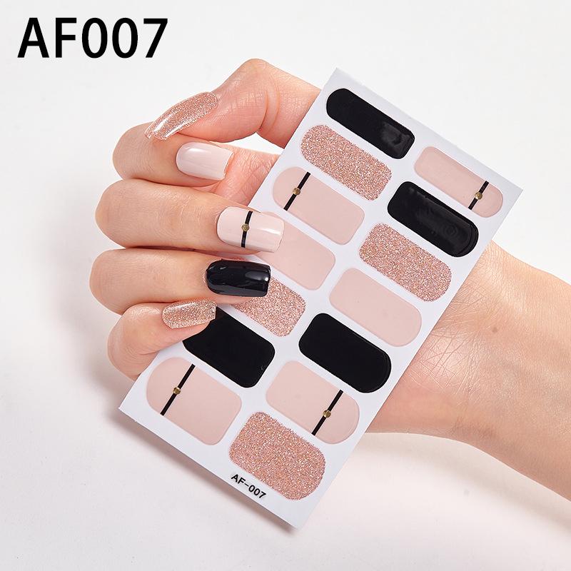 Women Hot Nail Sticker Plastic Sticker Nail Sticker Decals Art Casual Fashion Elegant Randomly CLE