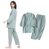 Sunyhom Dames Jinbei Set, Nachtkleding, Yukata, Japanse Stijl Loungewear, Pyjama, 3/4 Mouwen, Open Voorkant, Perfect voor Loungewear, Huis