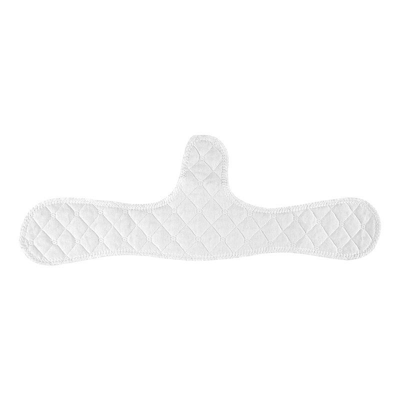 Padded Stick-On, Moisture-Wicking, Washable Bra Pads - Reusable Cotton Absorbent for Sports.