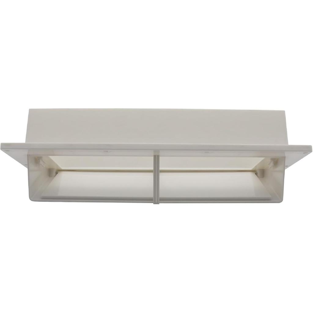 RV Range Hood Exhaust Hood, Range Hood Vent Cover with Lockable Clip,RV Microwave Vent Cover for Outside Exterior Side Vent Microwave Vent Cover