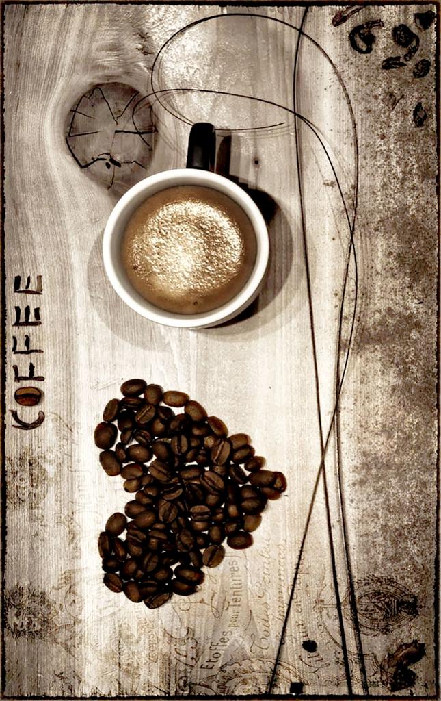 Kitchen Rug 50x120 Cm Polyester Coffee Beige